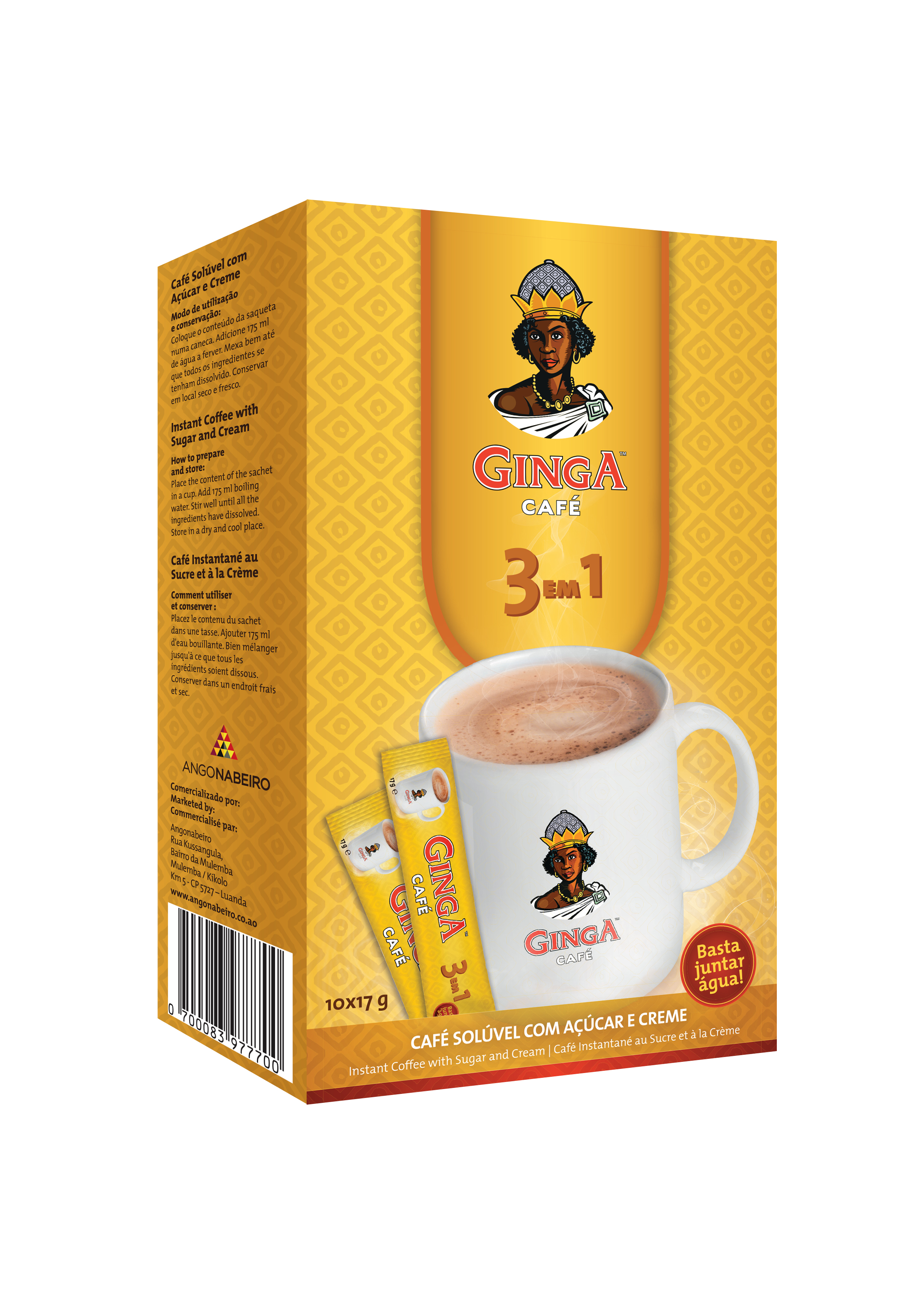 Product image - We are able to produce 3 in 1 coffee under private label and assist with designs of final packaging